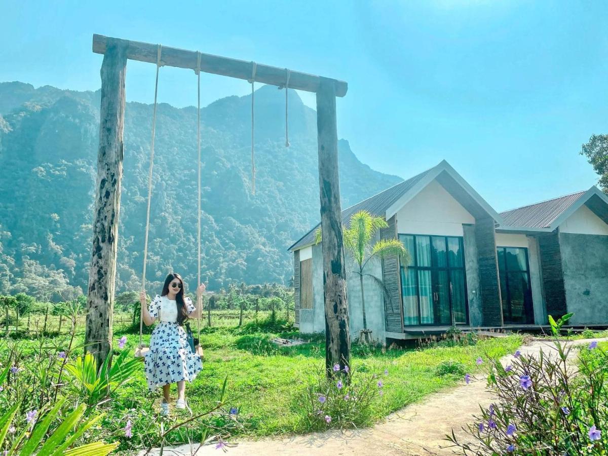 Vangvieng Angsavanh Resort Vang Vieng Exterior foto